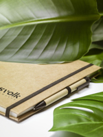 Recycled notebook. (approx. A5) 260756_311 (Natural)