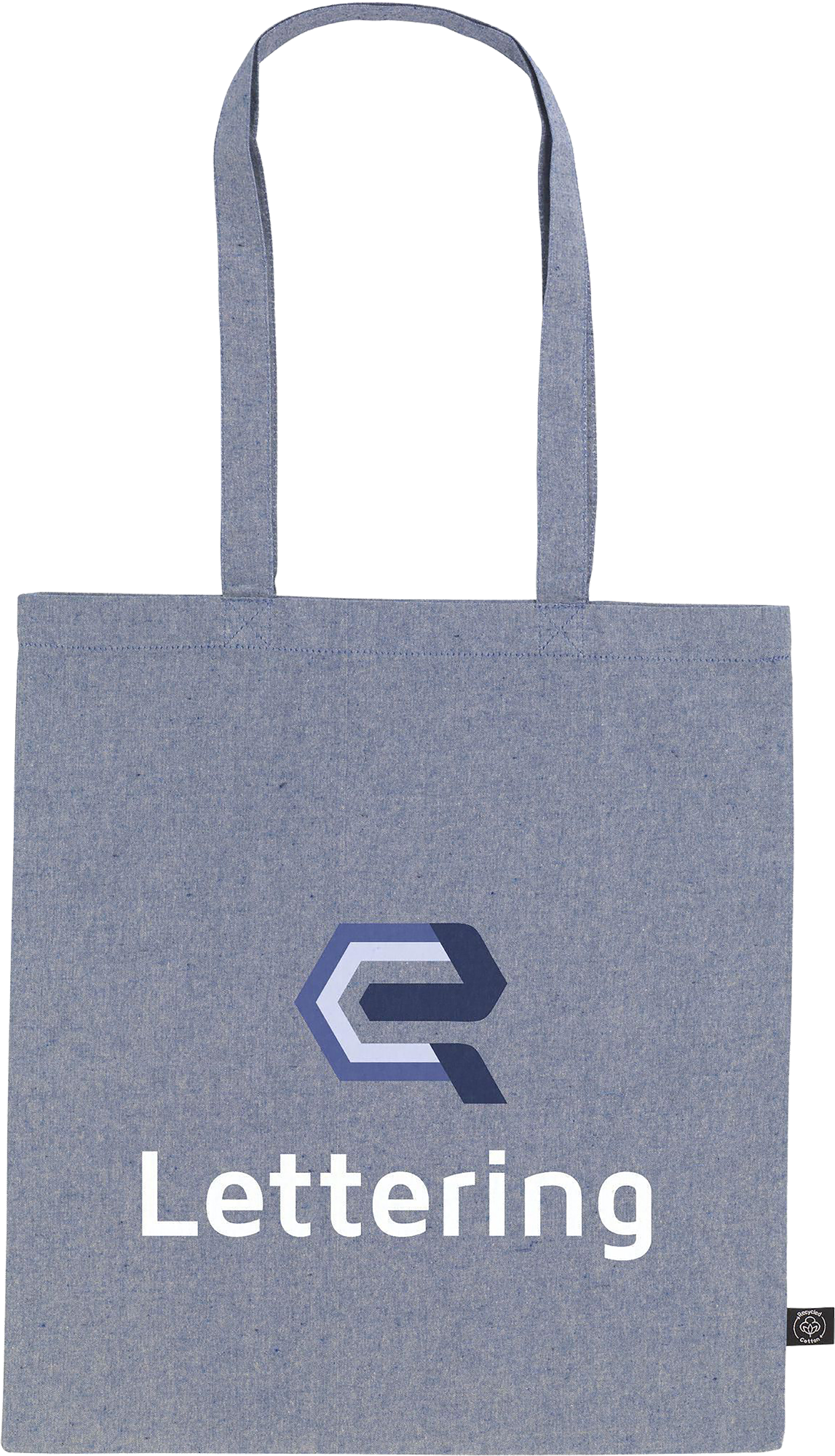 Picture of Recycled cotton shopper (180gsm/5.30z)
