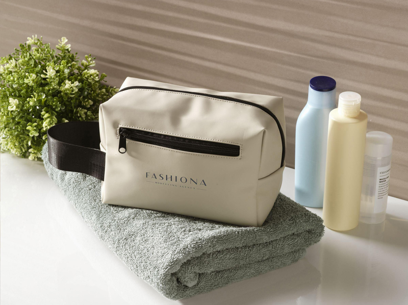 Recycled toiletry bag 262225_357 (Beige)
