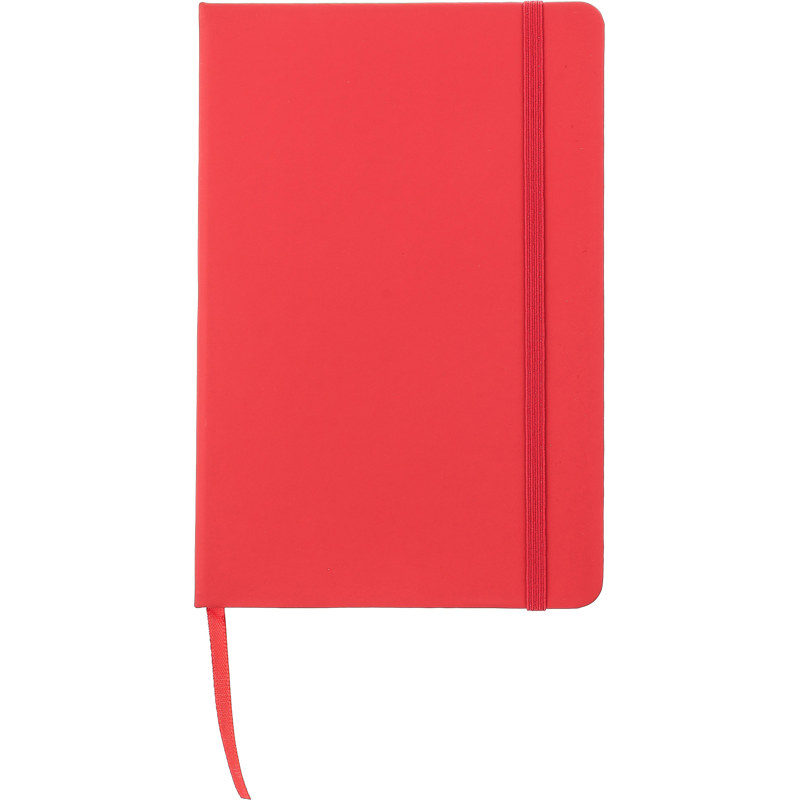 PU notebook (A5) with grid square pages