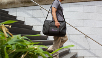 Recycled sports/travel bag 267624_001 (Black)