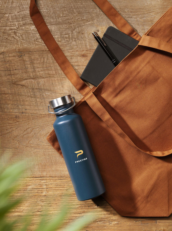 Recycled stainless steel bottle (800ml) 262681_005 (Blue)