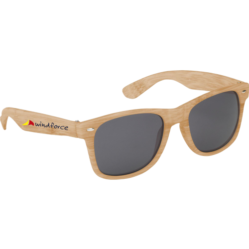Bamboo look sunglasses