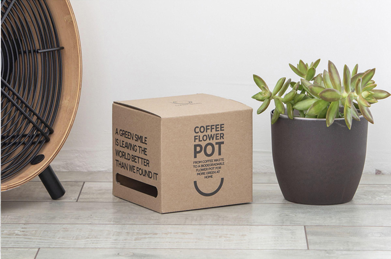 Coffee flower pot 269116_011 (Brown)