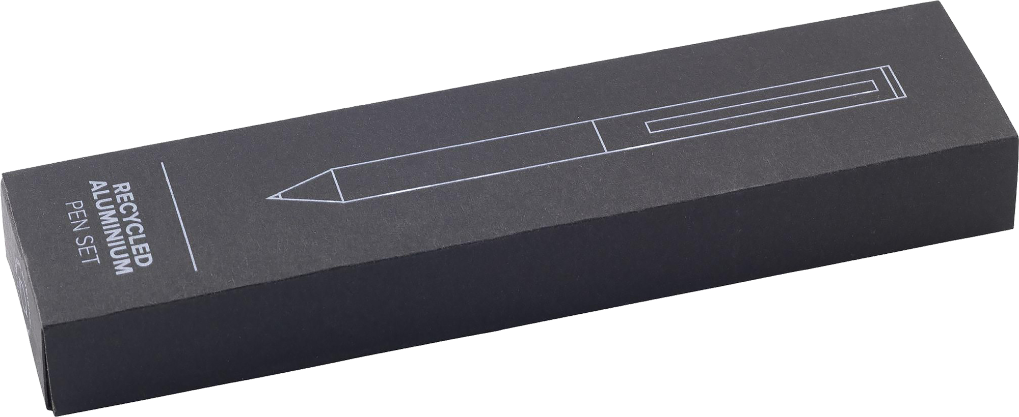 Picture of Recycled aluminium pen in a gift box