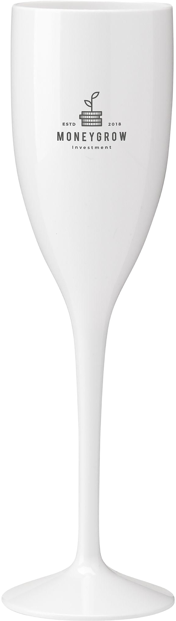 Picture of Reusable plastic champagne glass (150ml)