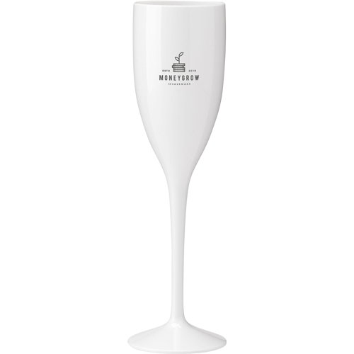 Reusable plastic champagne glass (150ml)