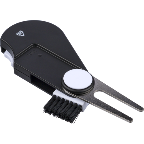 Recycled multi-functional golf tool