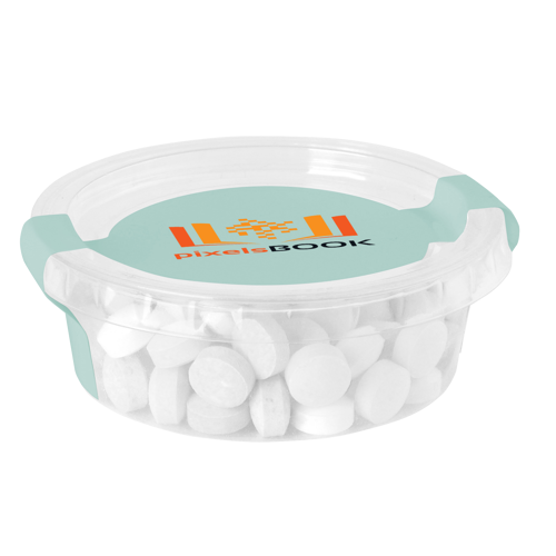 Small eco sweet tub with dextrose mints