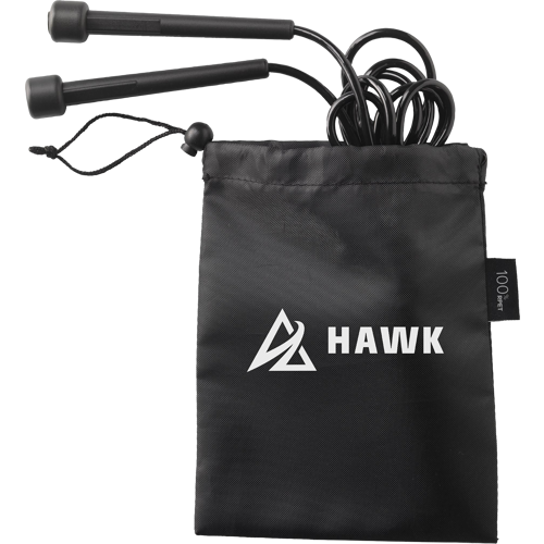 Skipping rope in a pouch