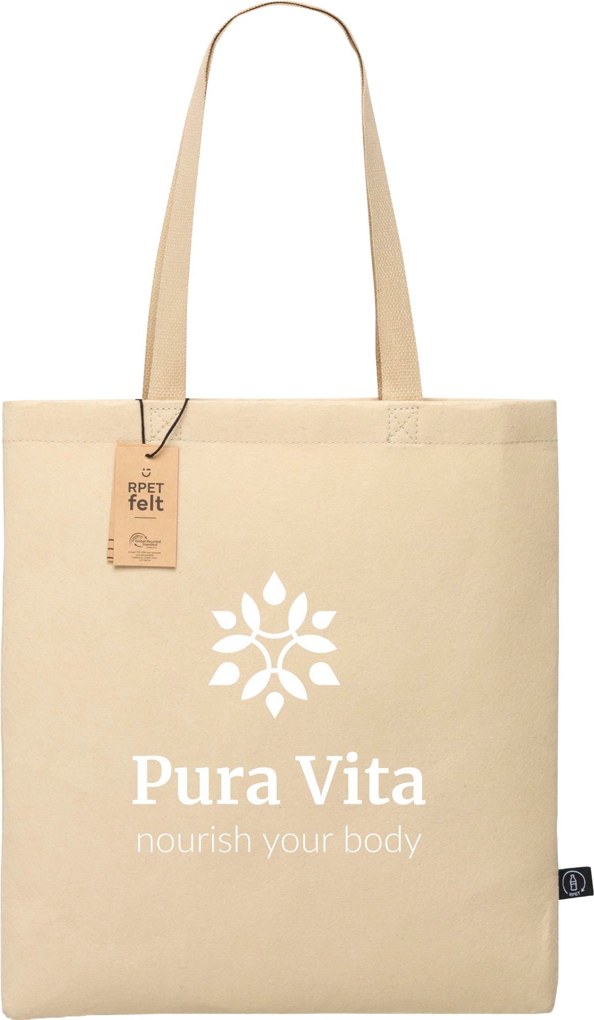 Picture of RPET felt shopper