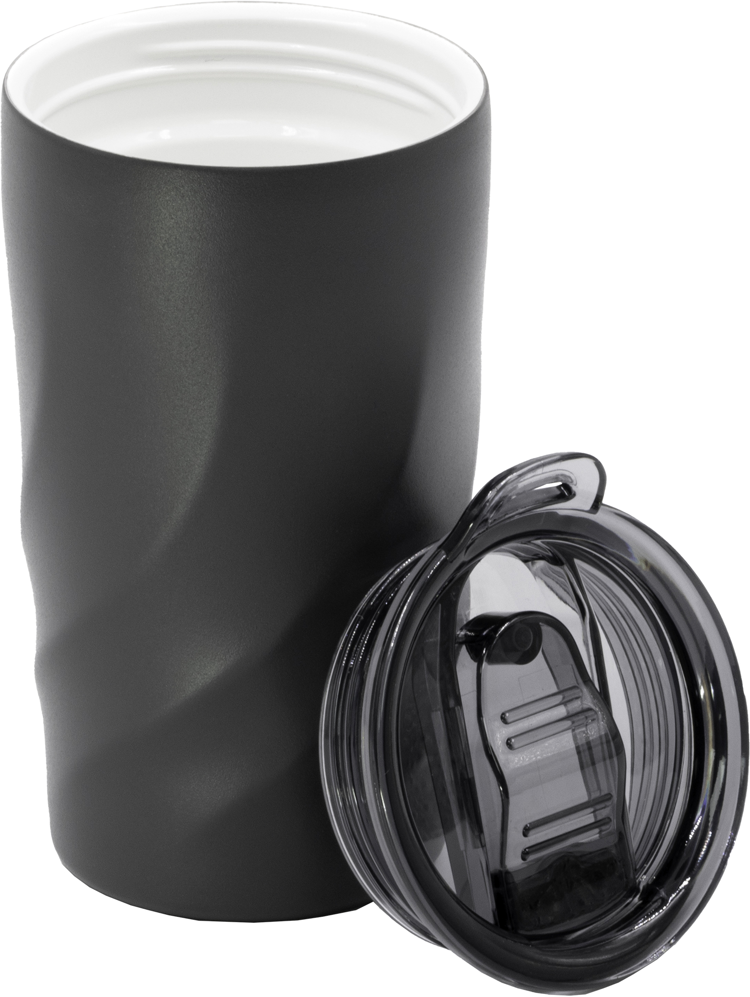 BrandCharger recycled ceramic coated travel mug (400ml)