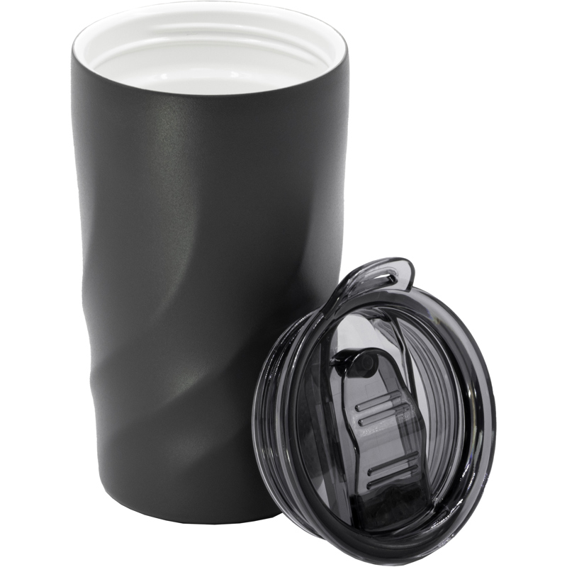 BrandCharger recycled ceramic coated travel mug (400ml)