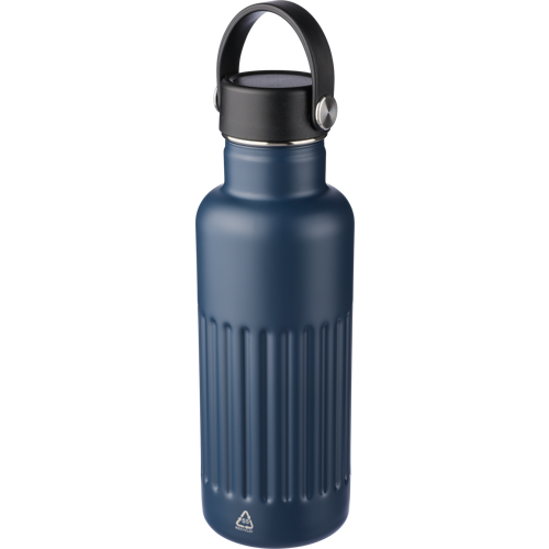 Recycled stainless steel double walled drinking bottle (500ml)