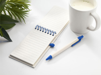 Milk carton notebook (approx A6) 262751_005 (Blue)