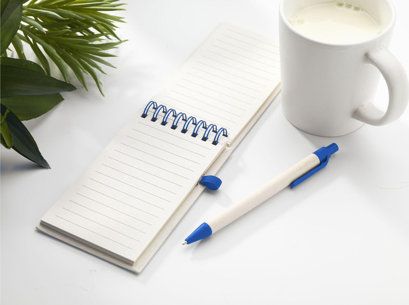 Milk carton notebook (approx A6) 262751_005 (Blue)
