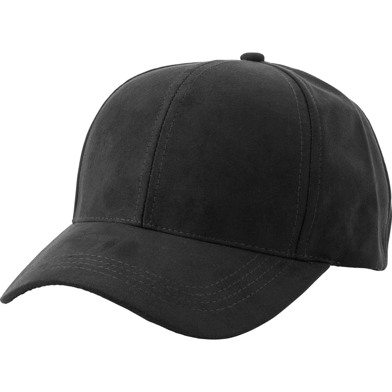 Suede cap (embroidered)