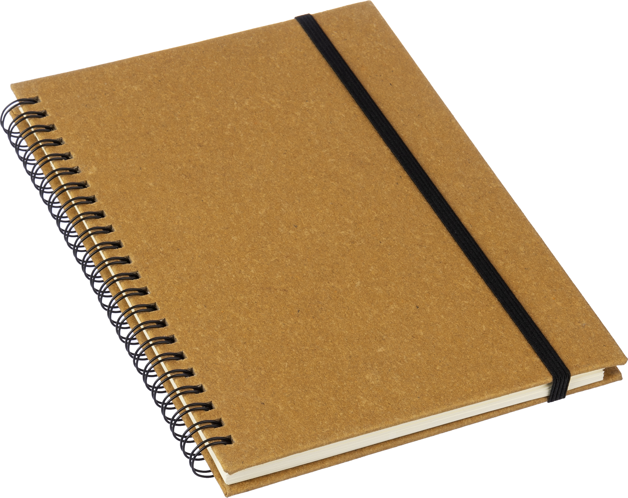 Recycled leather notebook (approx. A5)