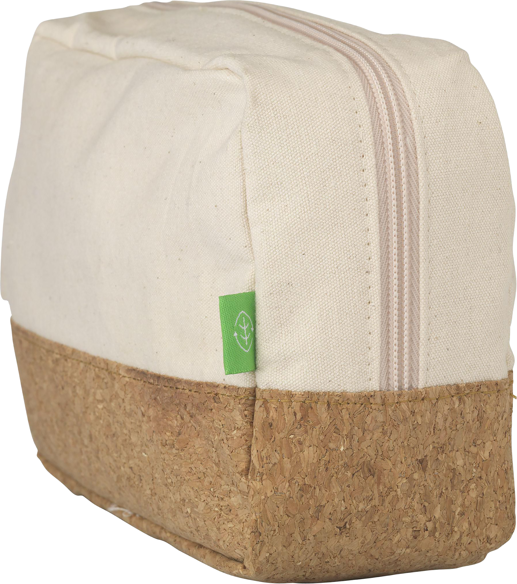 Picture of Organic canvas and cork toiletry bag