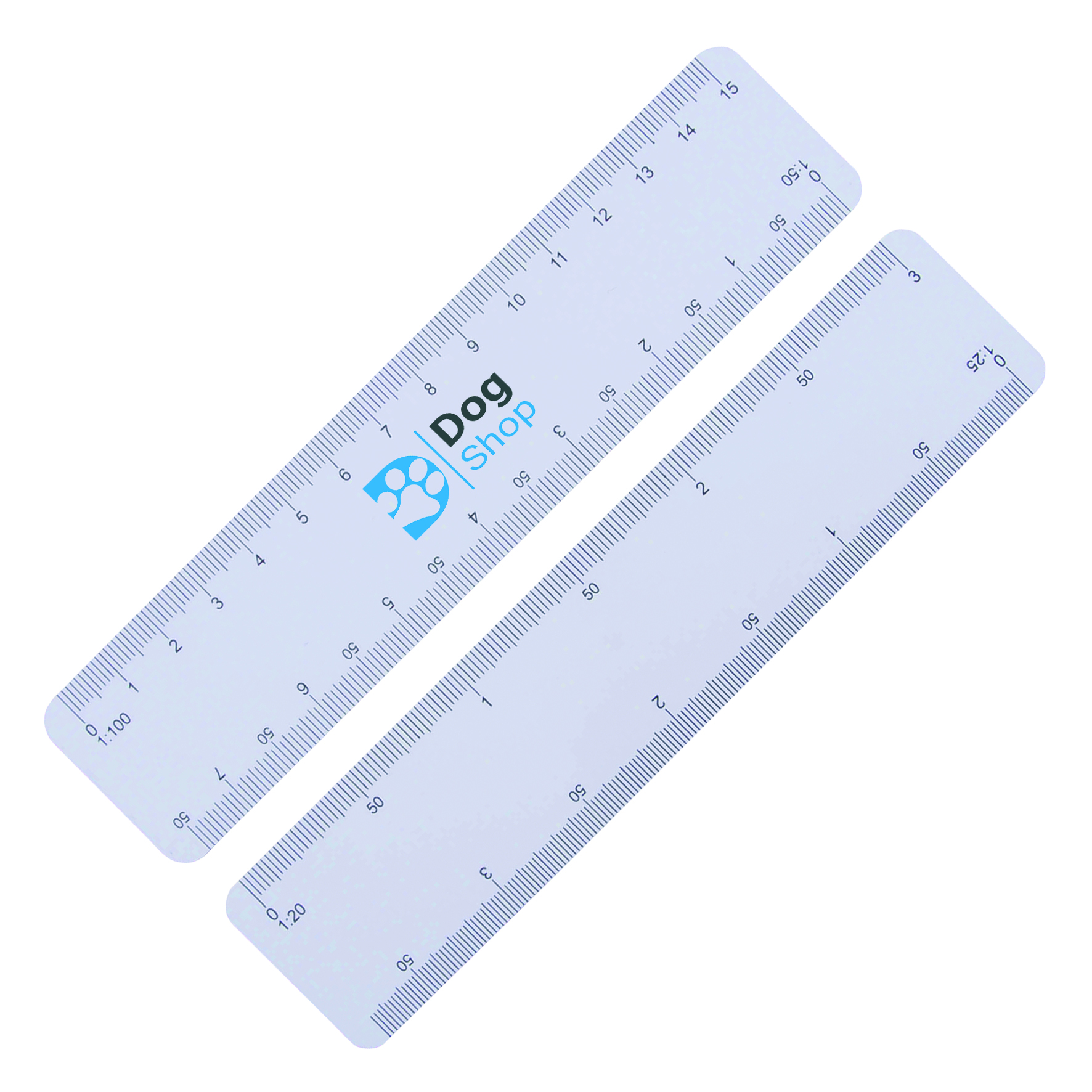 Ultra thin scale ruler (15cm)