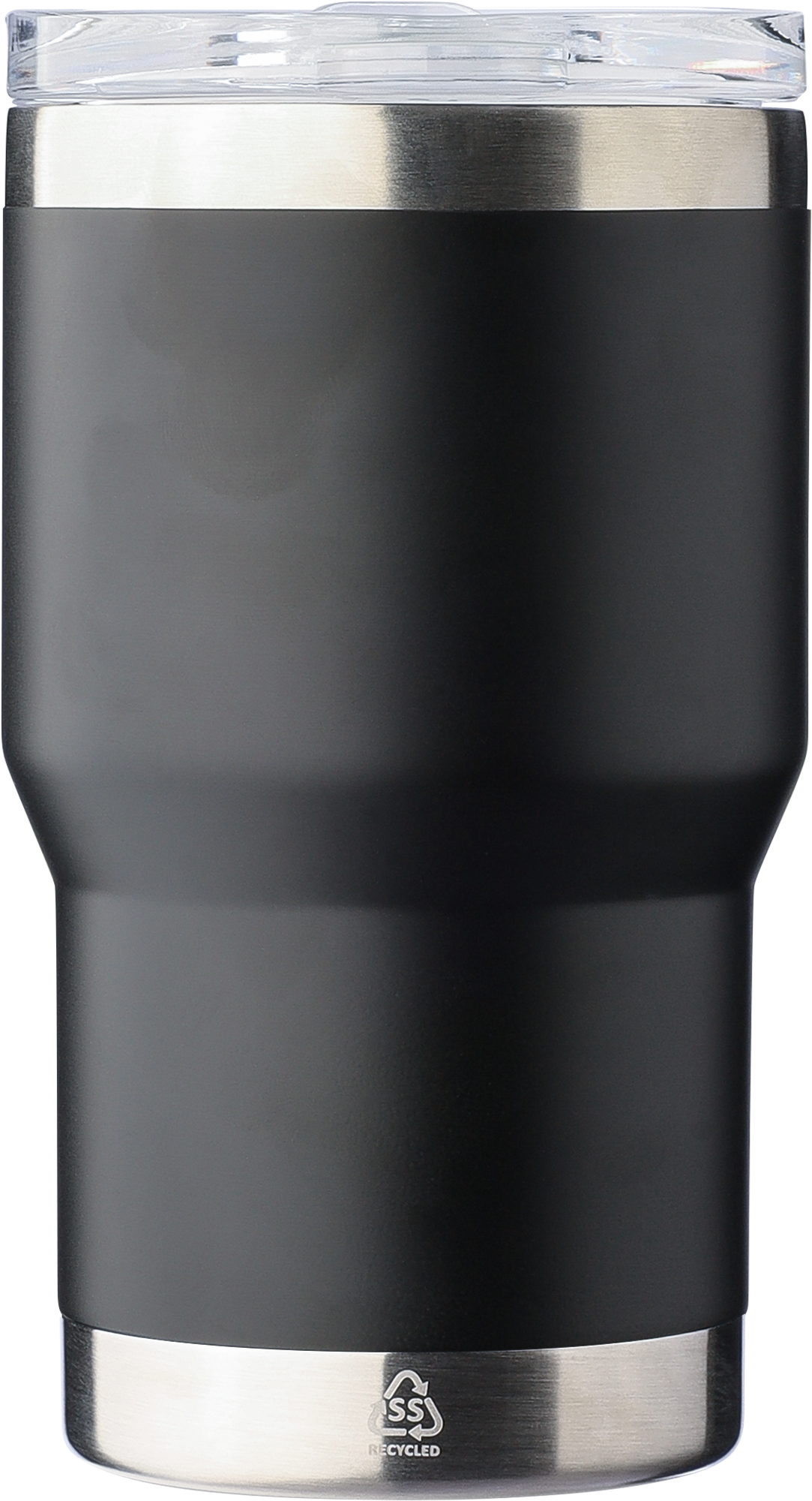 Picture of Recycled stainless steel double walled travel mug (350ml)