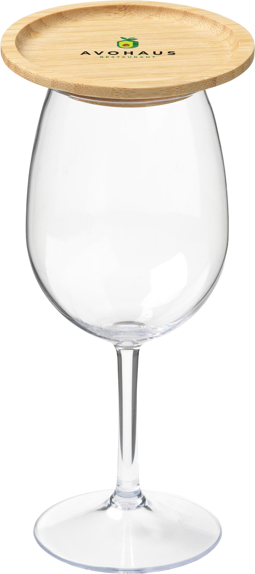Picture of Wooosh bamboo wine glass topper