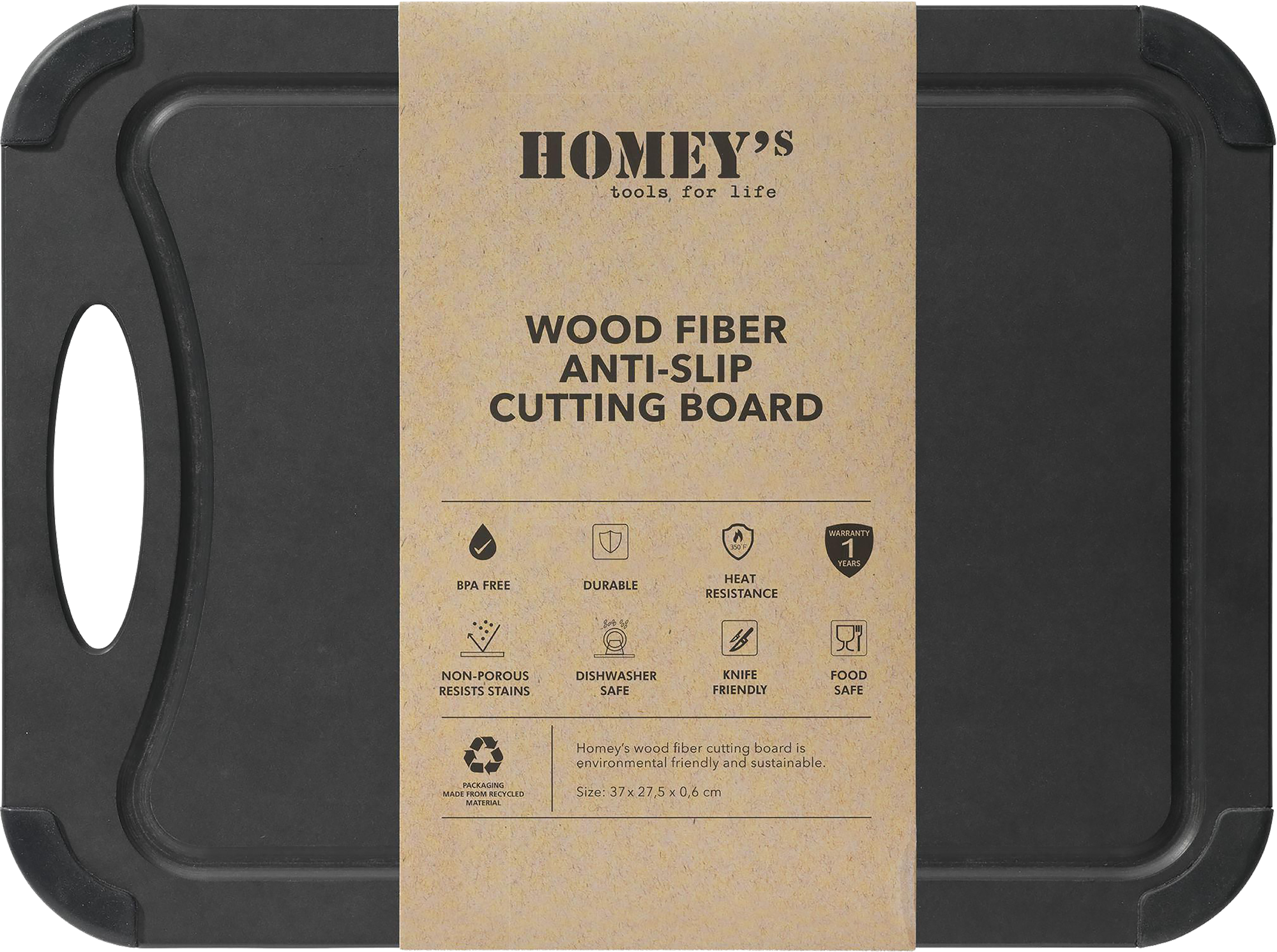 Picture of Homey's medium wood fiber cutting board