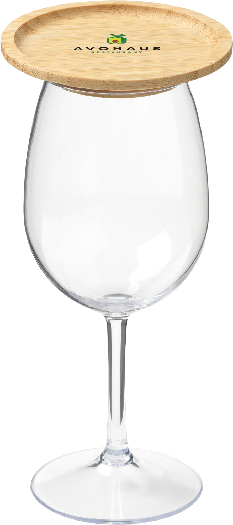 Picture of Wooosh bamboo wine glass topper