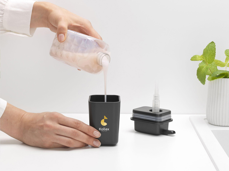 Brabantia Sinkside soap dispenser (200ml) 262980_491 (Dark Grey)