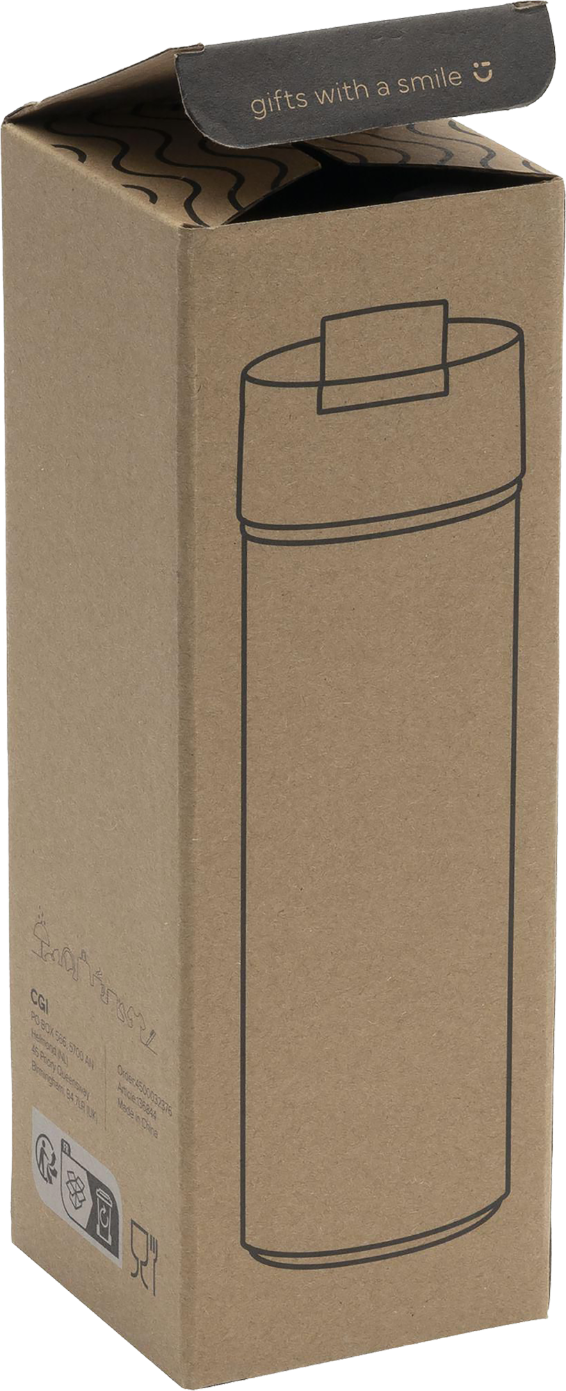 Picture of Bamboo double walled bottle (360 ml)