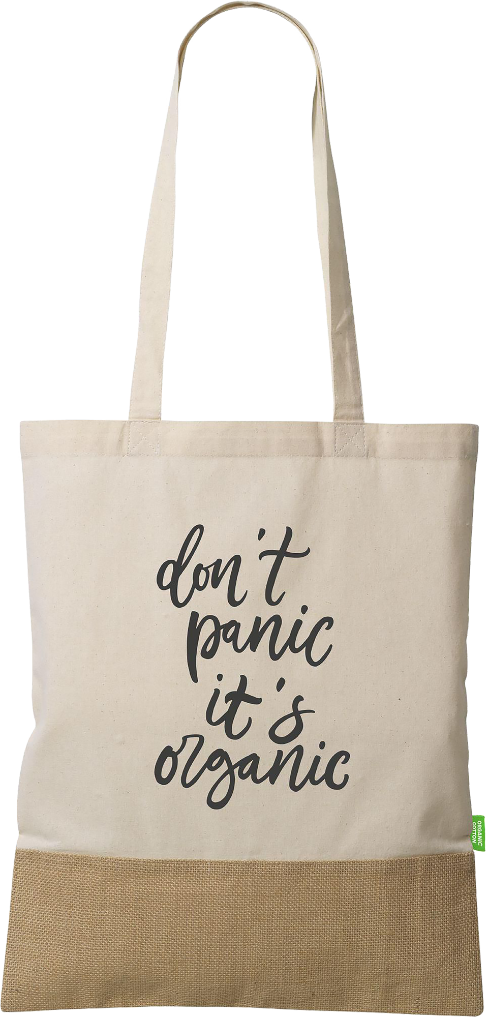 Picture of Organic cotton and jute bag (160gsm/4.72oz)
