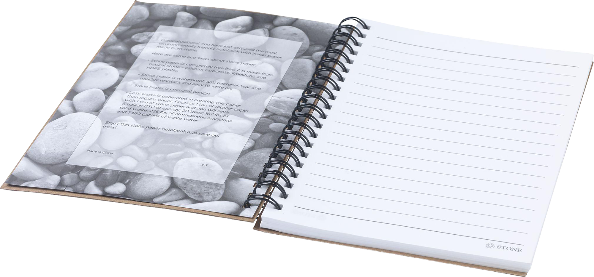 Picture of Stone paper notebook (approx A5)