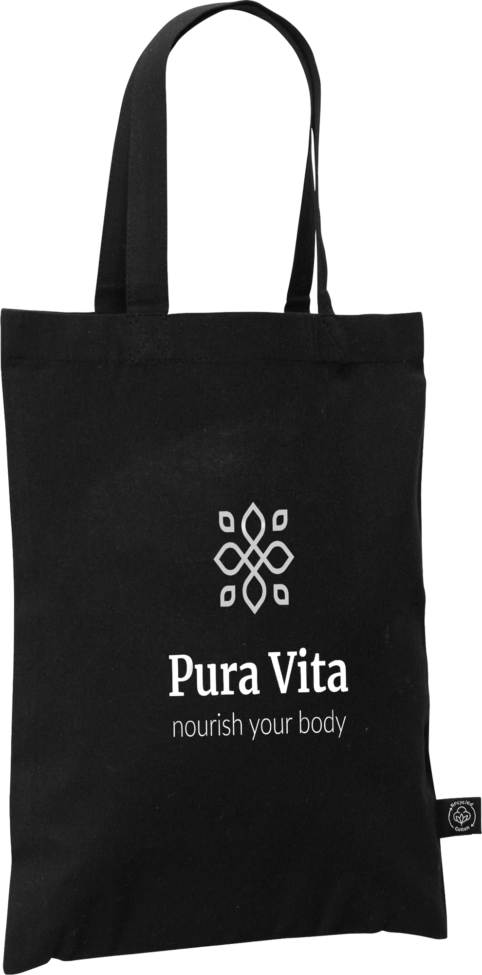Picture of Small recycled cotton bag (140 gsm/4.12oz)