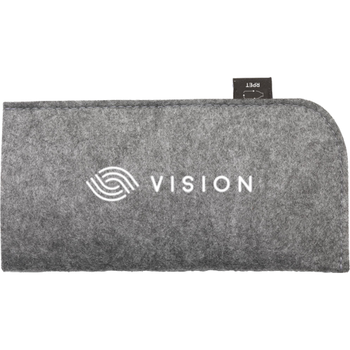 RPET felt pouch for glasses