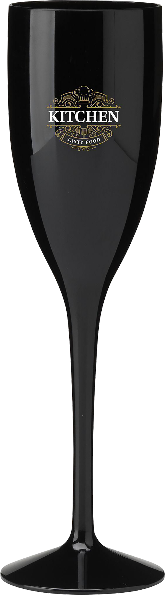 Picture of Reusable plastic champagne glass (150ml)
