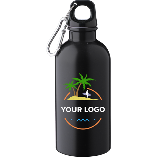 Recycled single walled bottle (400 ml) - View 1