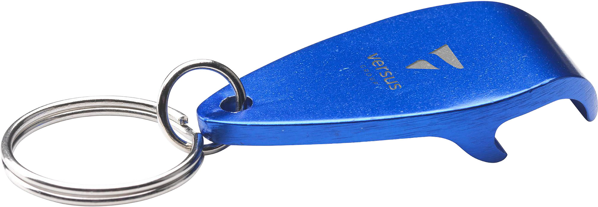 Picture of Recycled aluminium bottle opener keyring