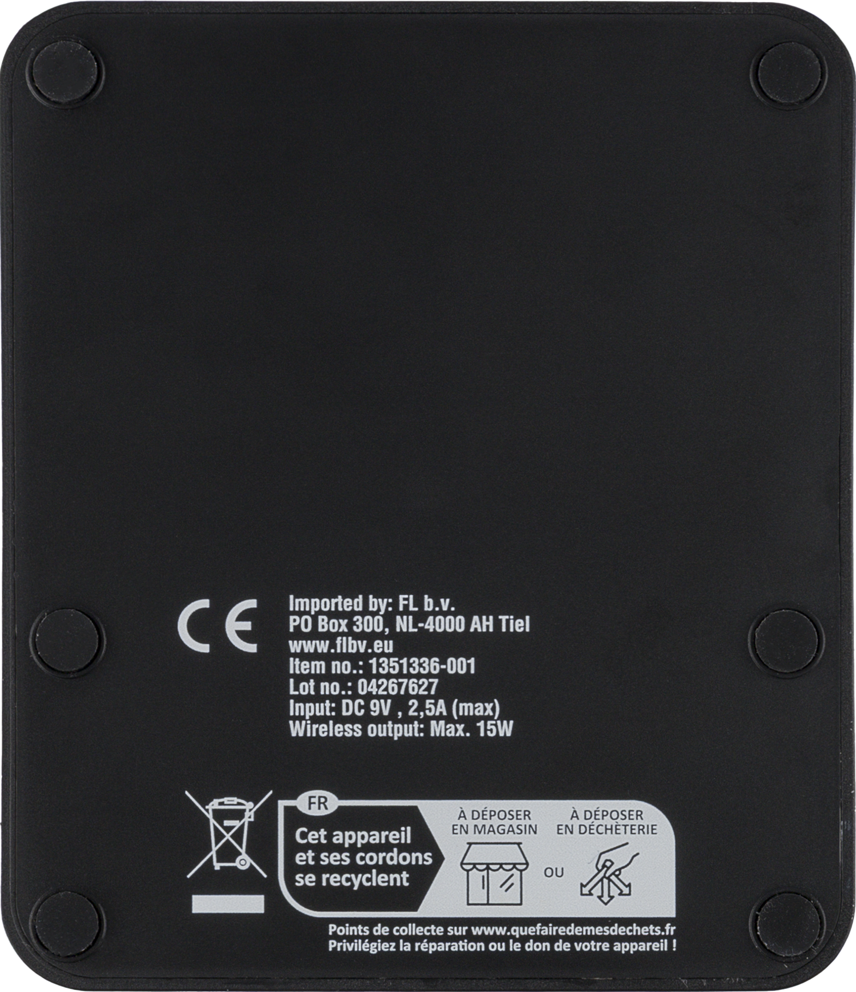 Picture of Recycled 3-in-1 wireless charger