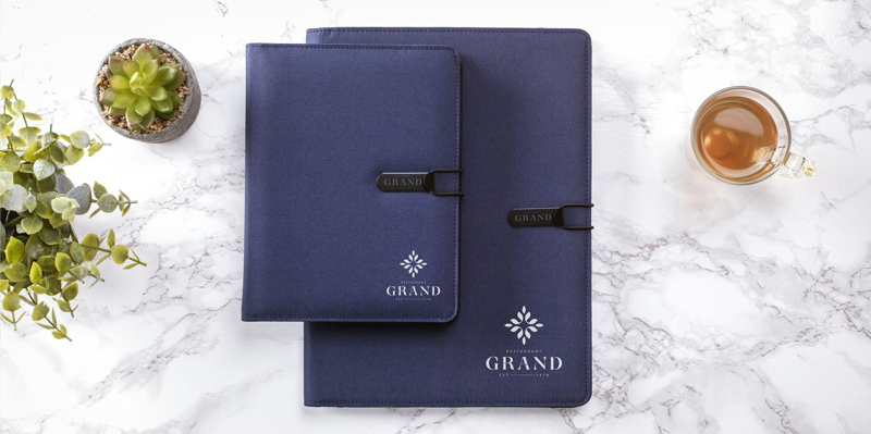 RPET A5 document folder 266494_005 (Blue)