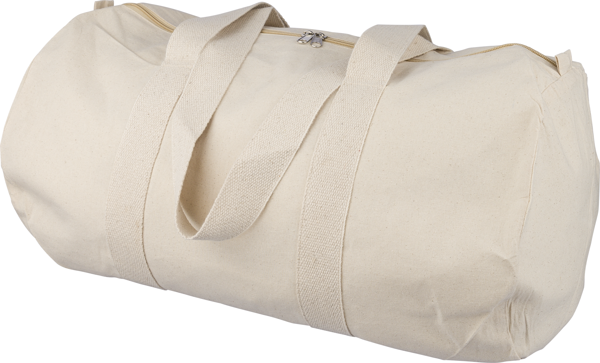 Picture of Oeko-Tex cotton barrel bag (180gsm/ 5.31oz)