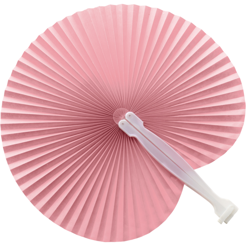 Paper hand held fan