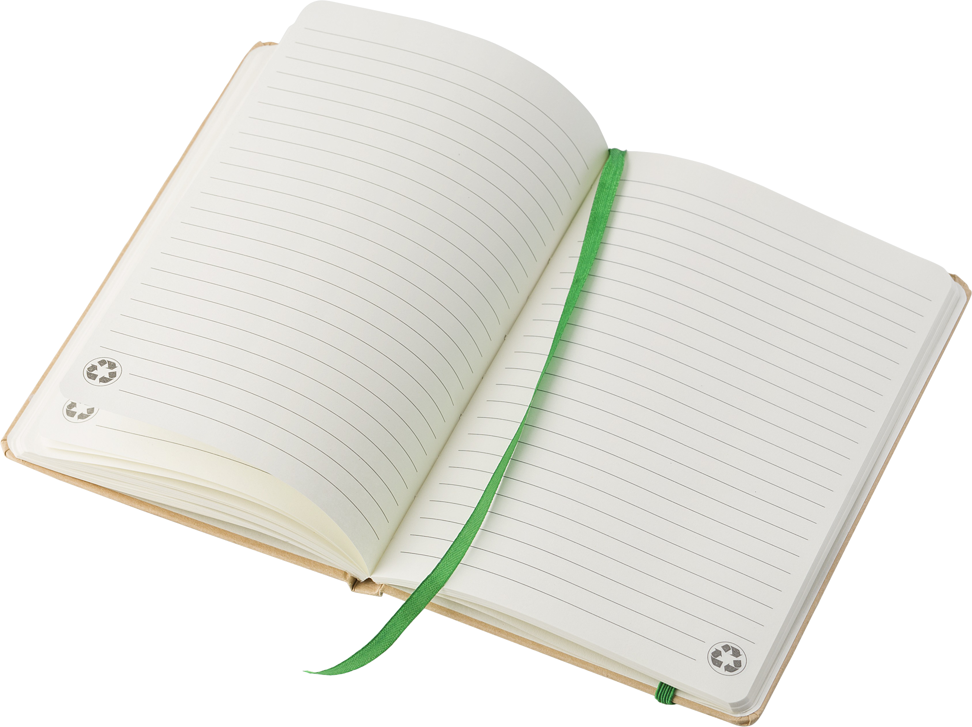 Picture of Recycled kraft notebook (approx A5)