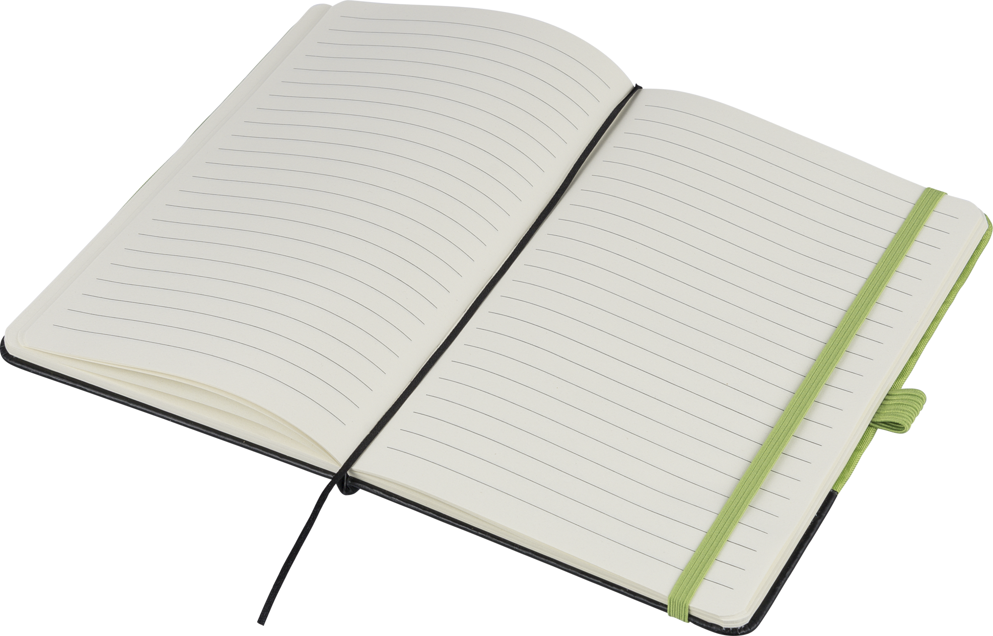 Picture of RPET polyester notebook (approx. A5)