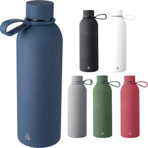 Recycled stainless steel double walled bottle (500ml)