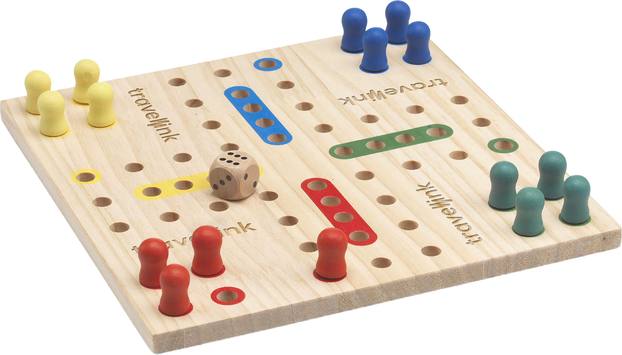 Picture of Ludo wooden board game