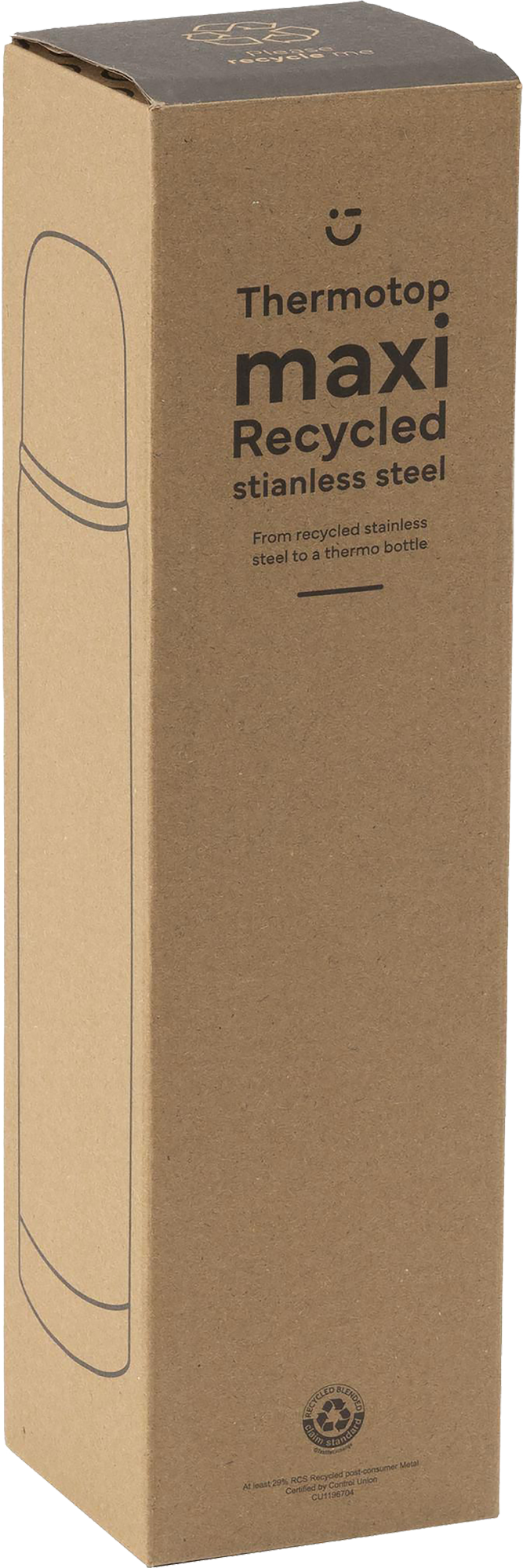Picture of Recycled steel flask (1 Litre)
