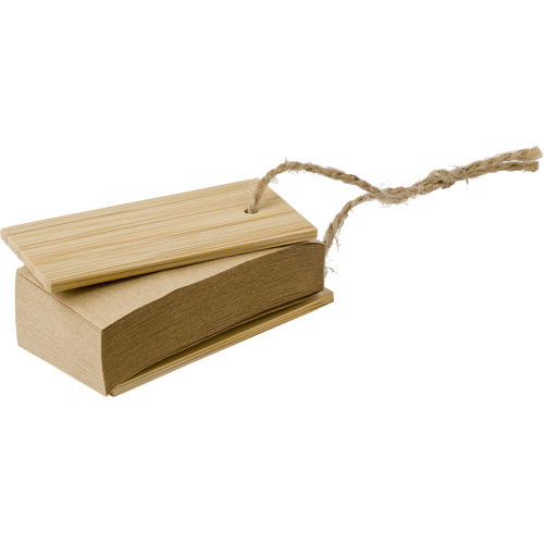 Kraft paper memo notes