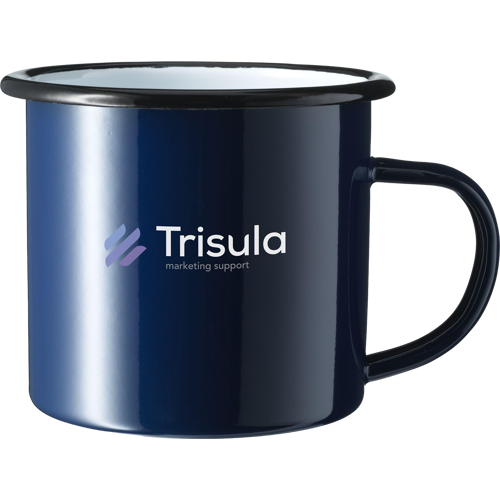 Retro enamel mug (350 ml)