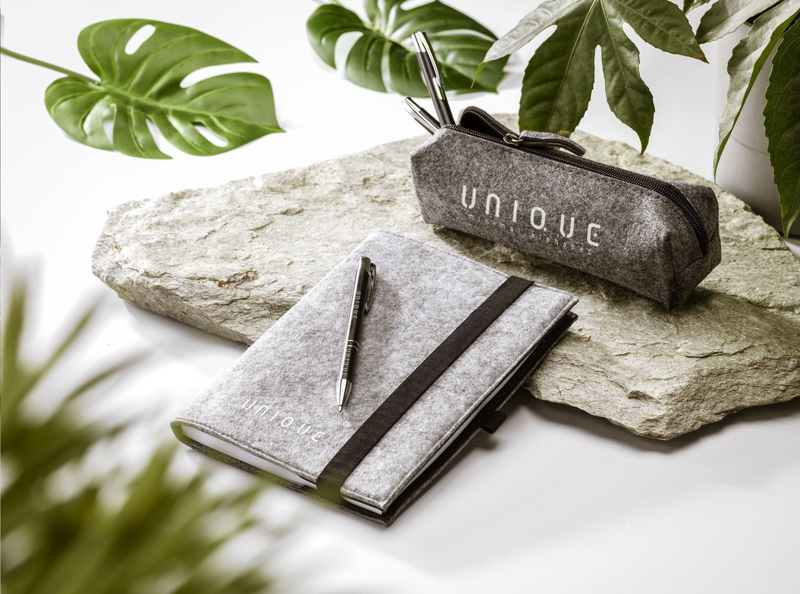 RPET Felt pencil case 263614_003 (Grey)