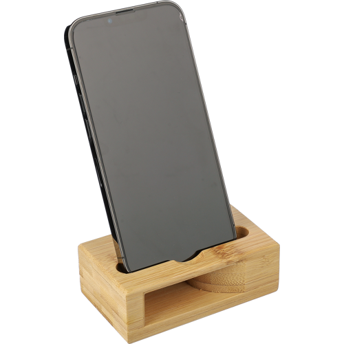 Bamboo phone stand